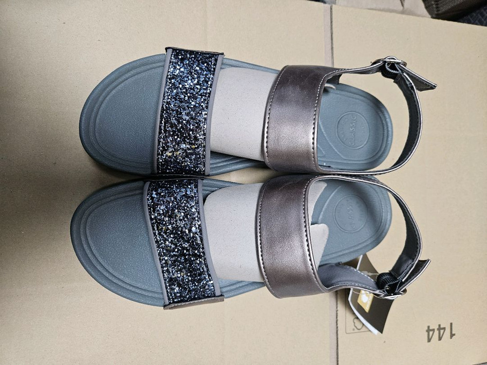 스톤 쿠션감이 좋은 슬리퍼 샌들 여름 신발 L--1