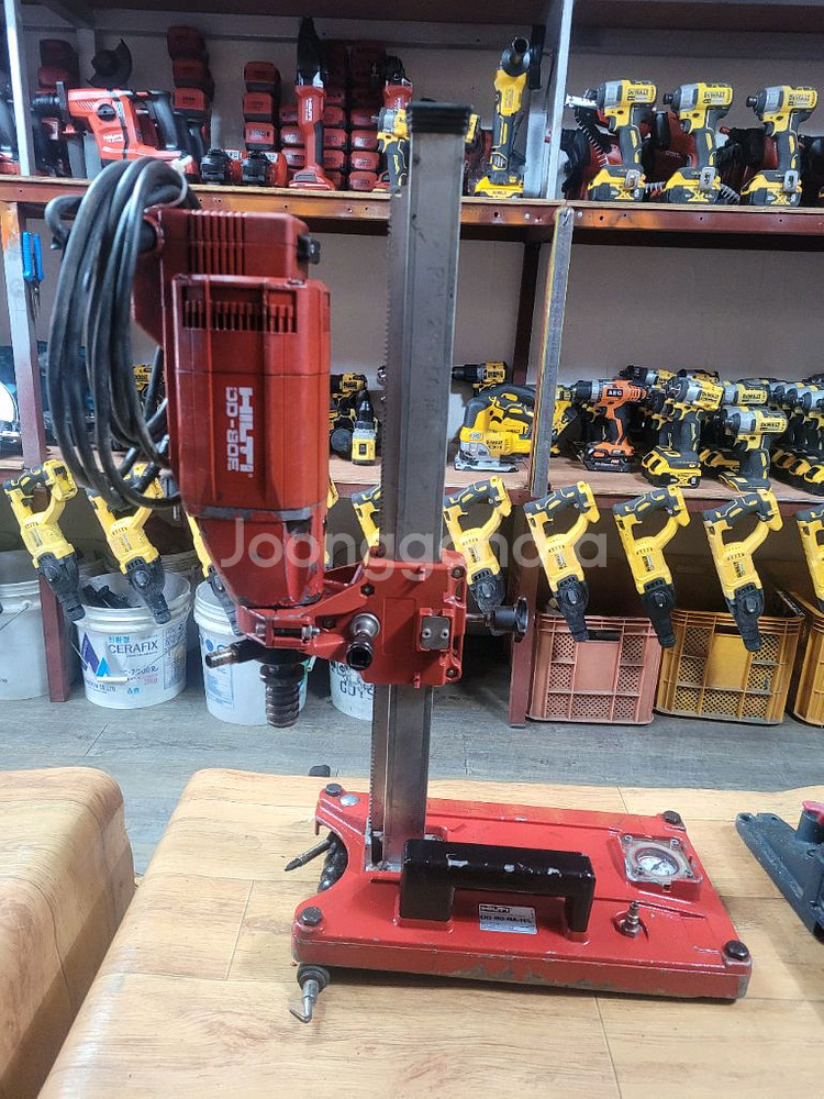 [HILTI]힐티코어드릴DD80E 스위스힐티습식코어드릴--3