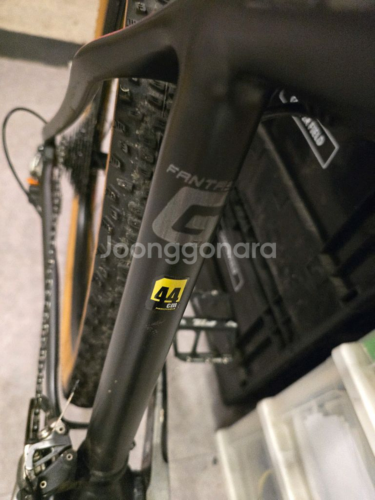 판타시아 풀카본 풀XTR 44사이즈 MTB자전거--2