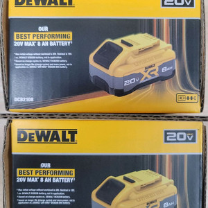 디월트 파워스텍 배터리20v8ah dcb2108