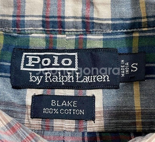 폴로 POLO 랄프로렌 반팔 체크 셔츠 100/L--2