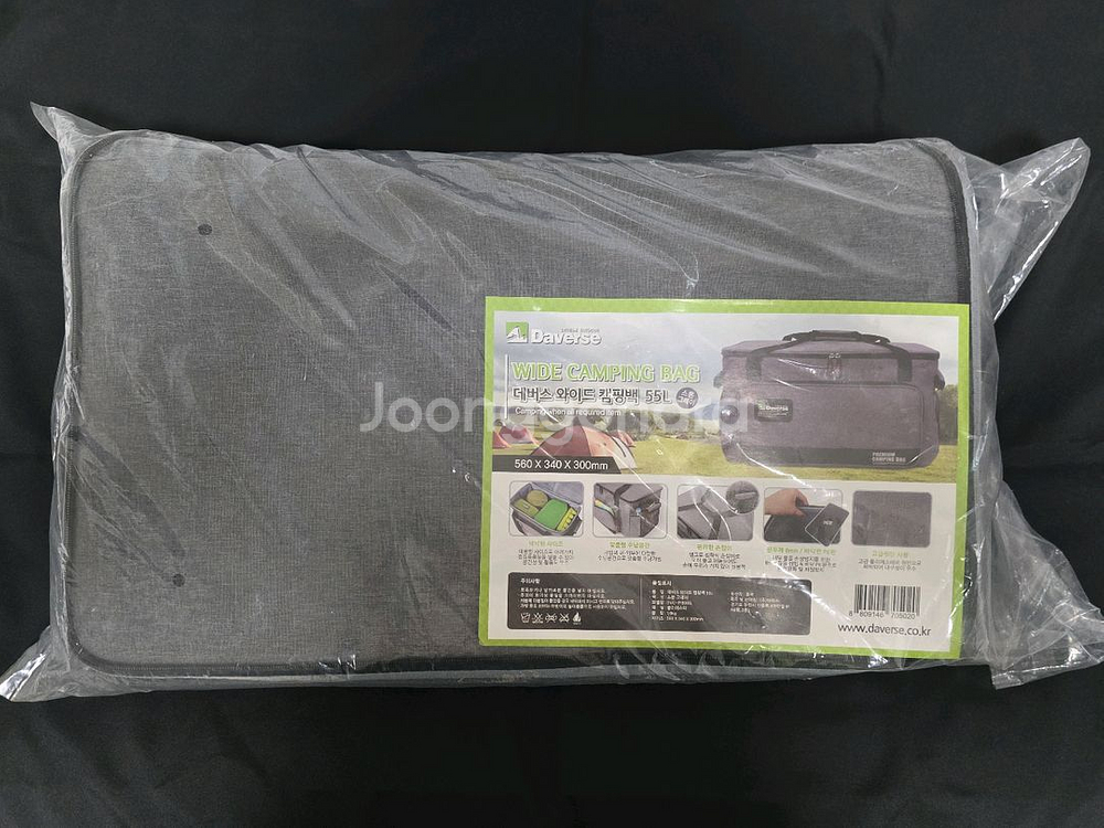 데버스 와이드 캠핑백 55L 새상품--3