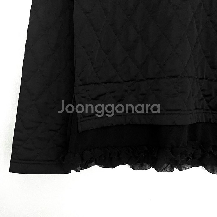 꼼데가르송 퀼팅 프릴 티셔츠--1