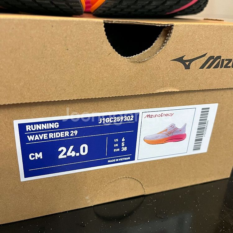 미즈노 웨이브 라이더 29 240사이즈--4