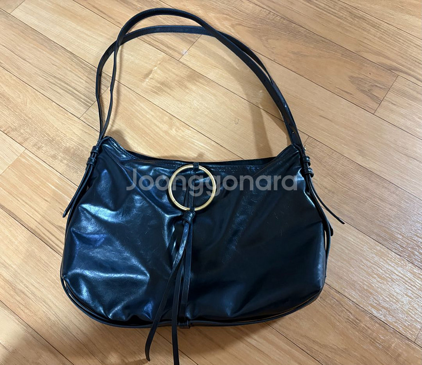 ZARA 자라 메탈 디테일 숄더 버킷백 가방 판매 양도--1
