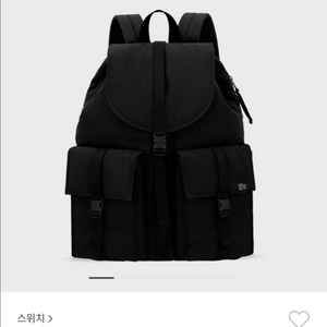 스위치 시티보이즈 럭색 001M / 백팩 블랙