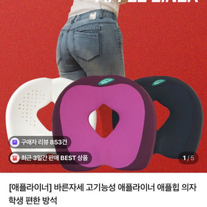 애플라이너 애플힙방석 (자세교정)