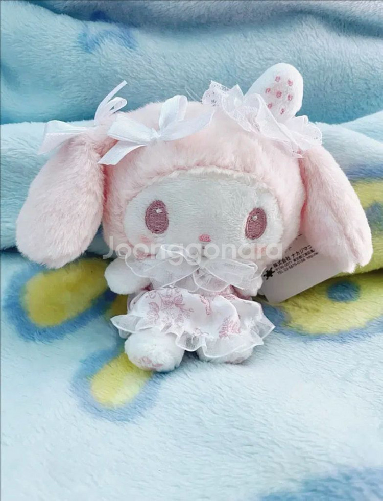 마이멜로디 시로이치고 티타임 키링 인형--0