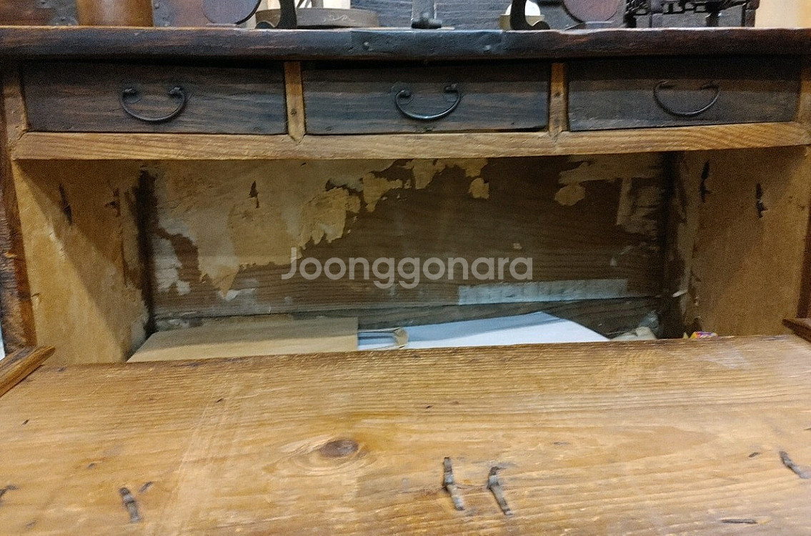 경기반닫이 고가구--4