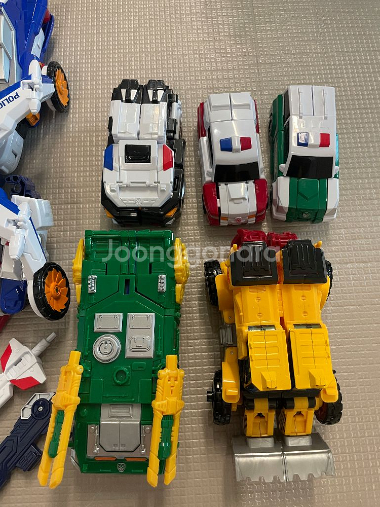 카봇 하이퍼캅스+킹도저+그린팜 풀셋트 (택배비포함)--1