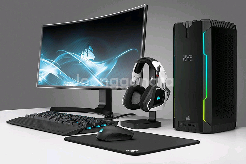 Corsair ST50 프리미엄 헤드셋 스탠드 블랙--3
