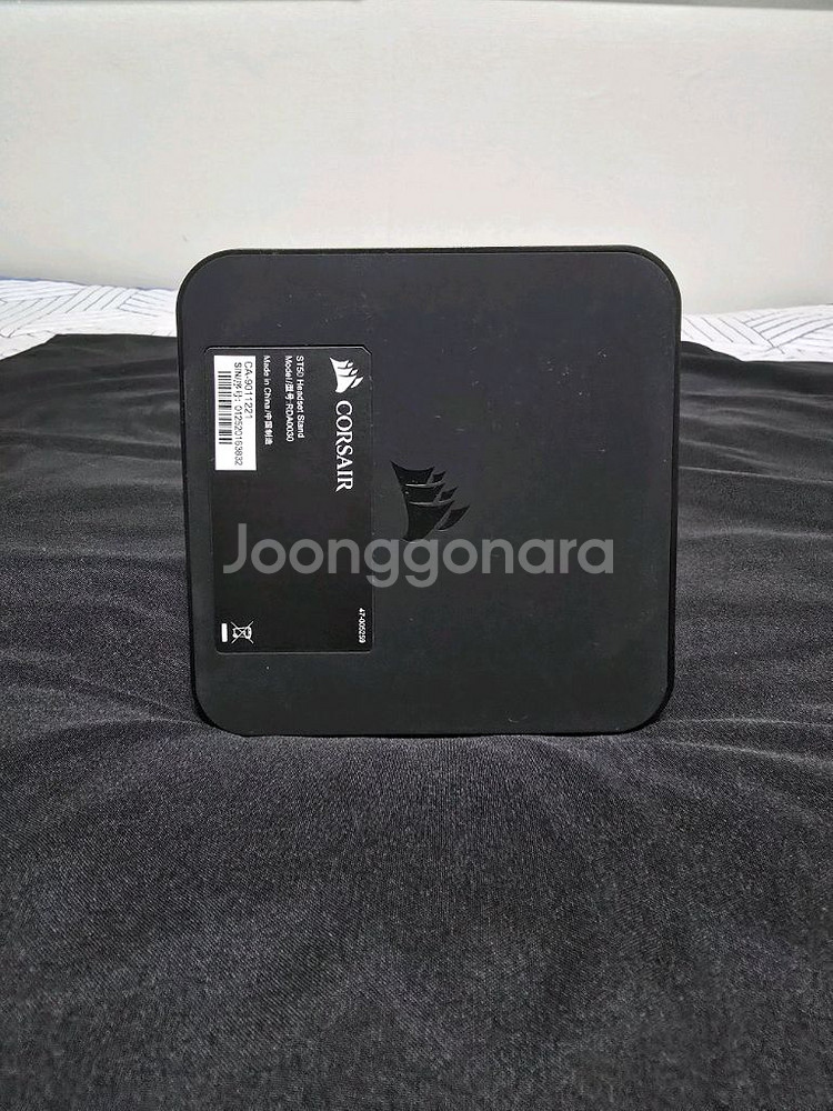 Corsair ST50 프리미엄 헤드셋 스탠드 블랙--6