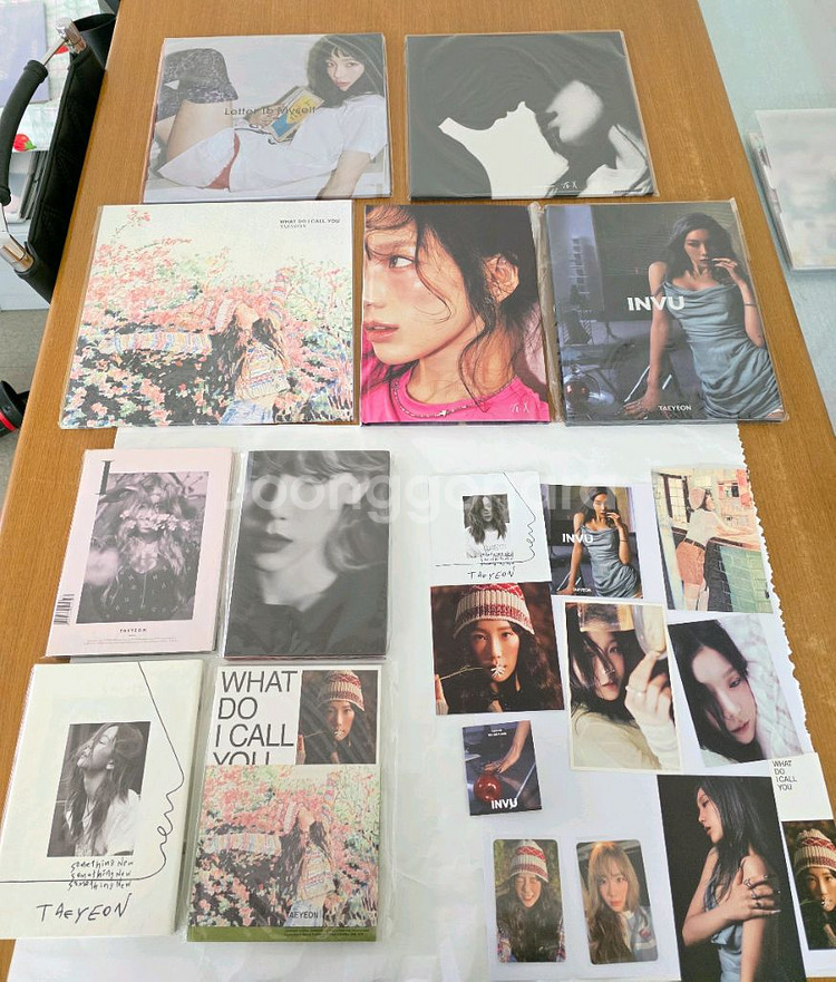 태연 lp cd 앨범 일괄양도--0