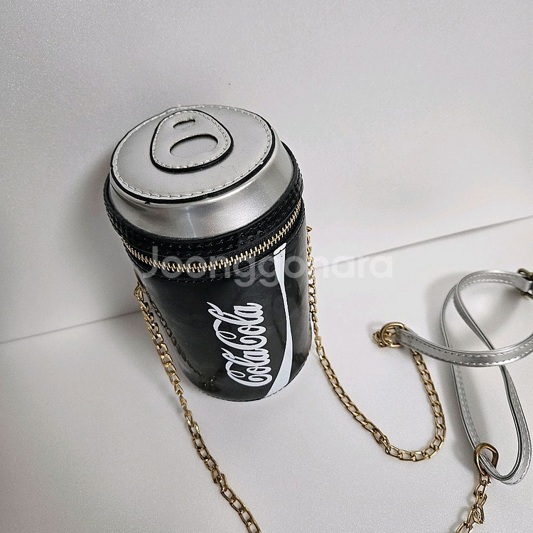 새상품 한정판 코카콜라 크로스백 원통 크로스백--2