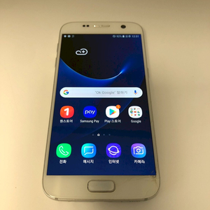 갤럭시 S7 화이트 기기 판매(00218)