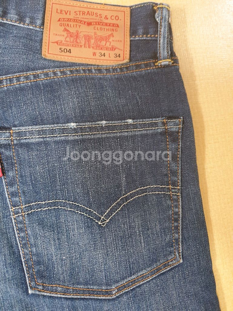 택포)리바이스 청바지88(34)--2