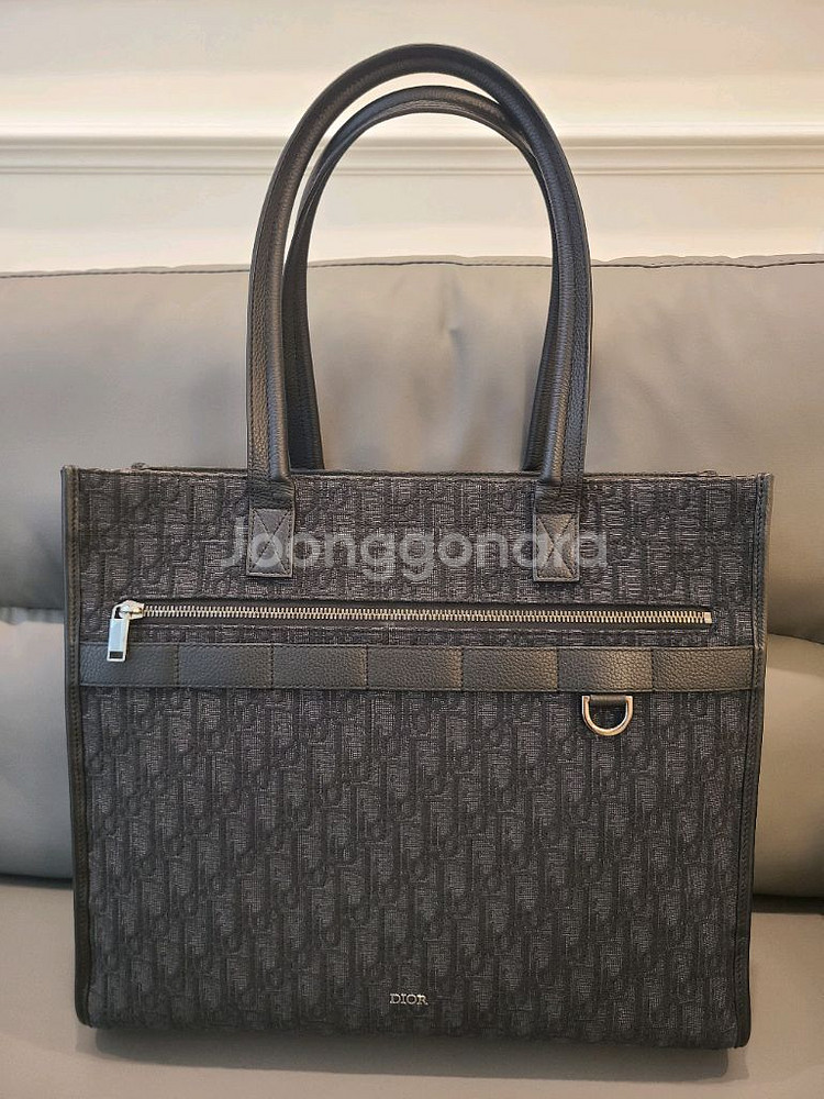 Dior 오블리크 자카드 사파리 토트백--2