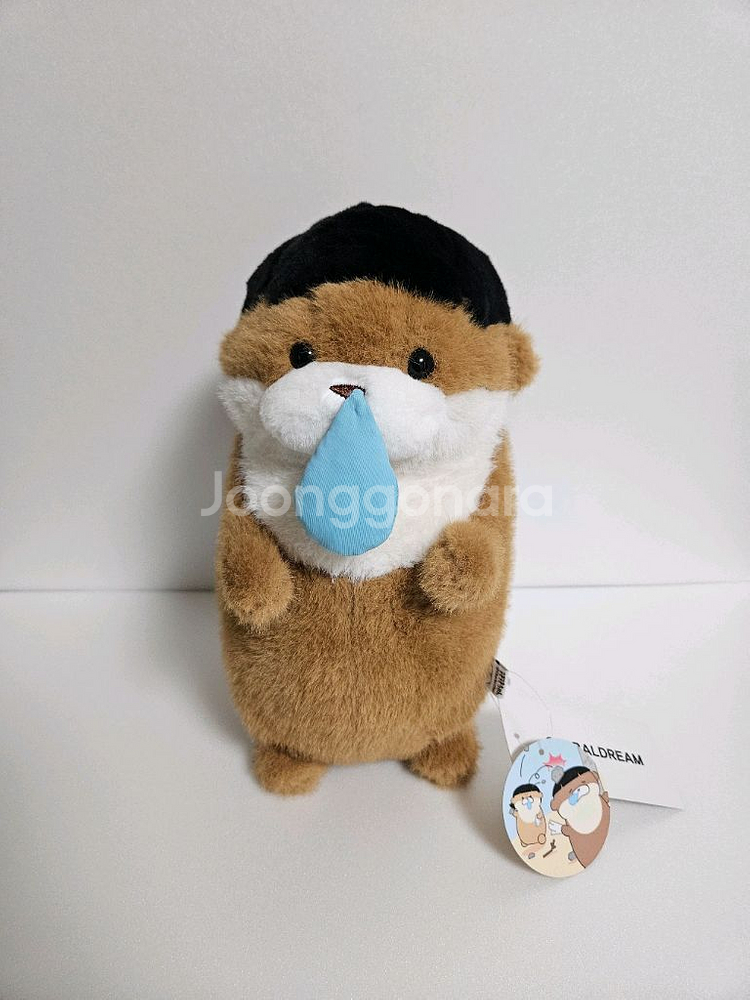 새상품 27cm 코찔찔 우소우소짱 수달인형 카비바라--0