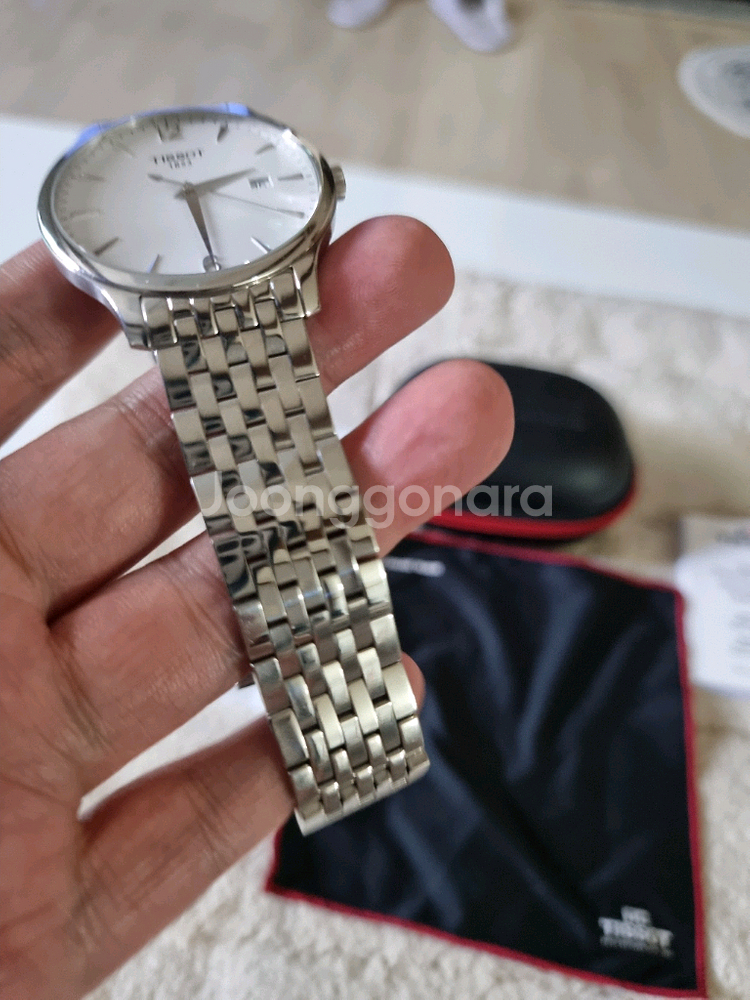 티쏘 트레디션 쿼츠시계42mm--2