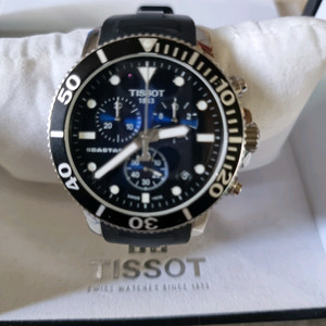 티쏘씨스타1000딥블루 (풀박)45mm 쿼츠