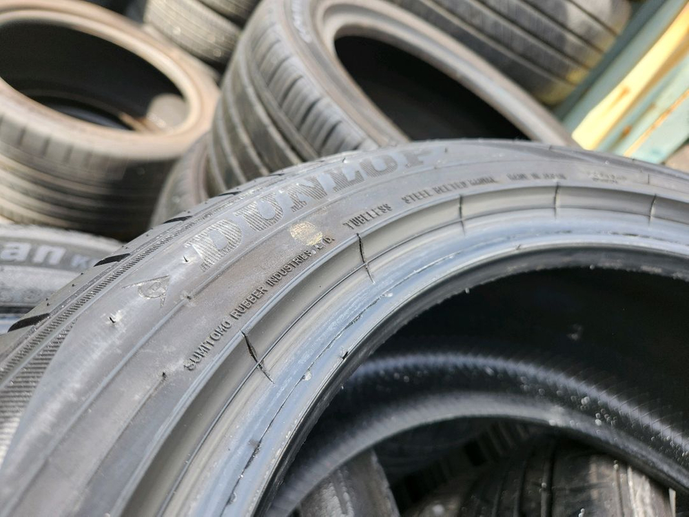 중고타이어 225 45 17 던롭4본 2254517 이미지