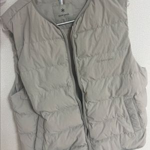 스노우피크 경량 다운 베스트 S