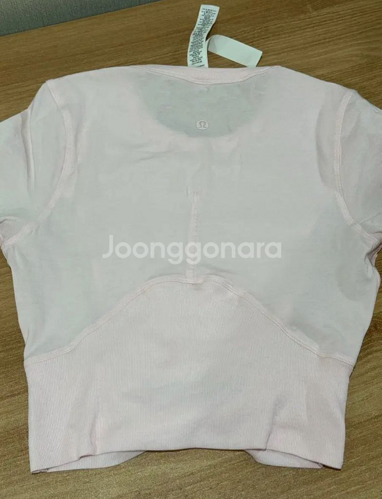 룰루레몬크롭상의--3