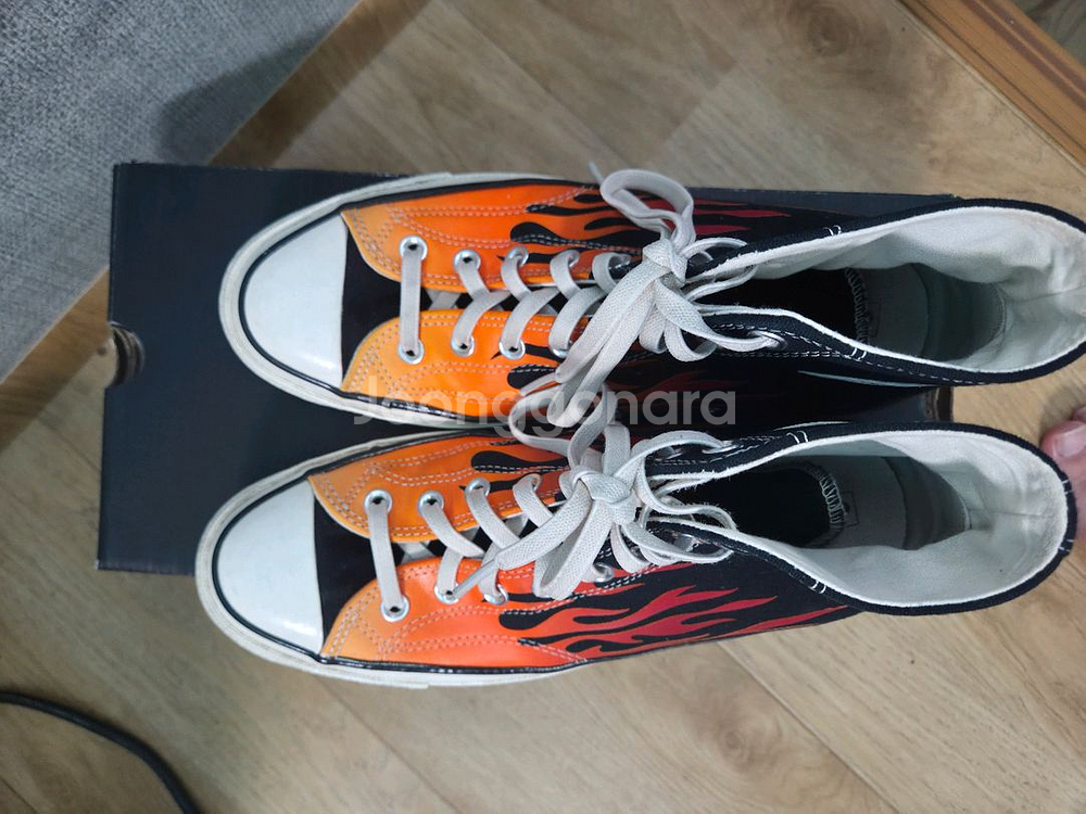 컨버스 척70 아카이브 플레임 하이 275사이즈--3