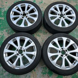 부산 W213 W212 18인치 휠타이어셋트판매합니다