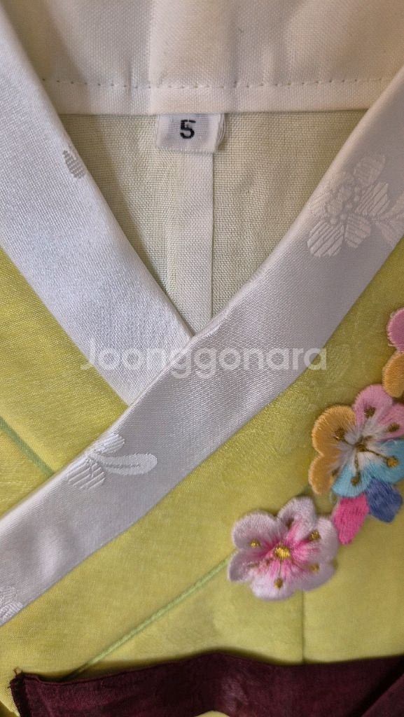 여아 한복 5호 (통통한 4세~ 아담한 6세)--2