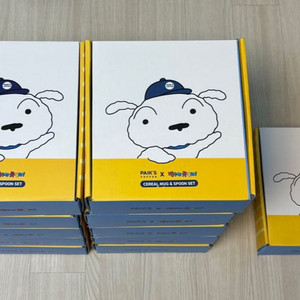 짱구 시리얼볼(흰둥이) 팝니다 (반택포)