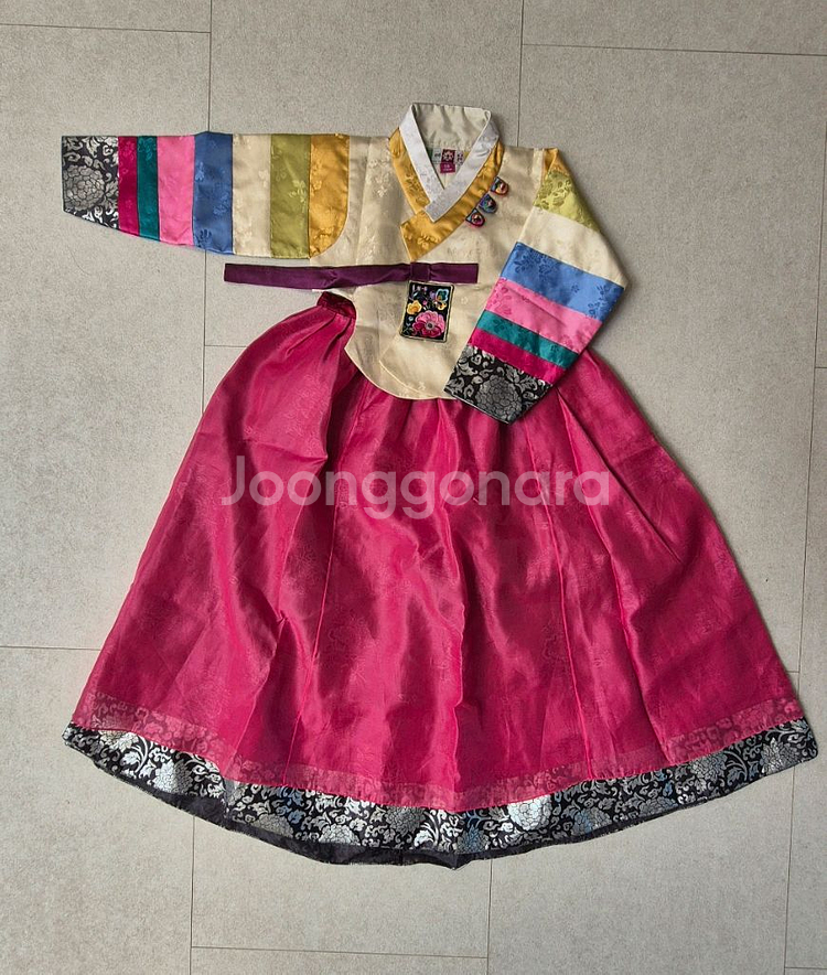 여아 예닮한복 5호 (통통한 4세~ 아담한 6세)--1