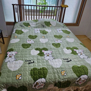 아기 곰돌이 침대패드 새상품
