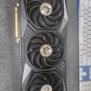 msi 3080 트리오 X 박스 o