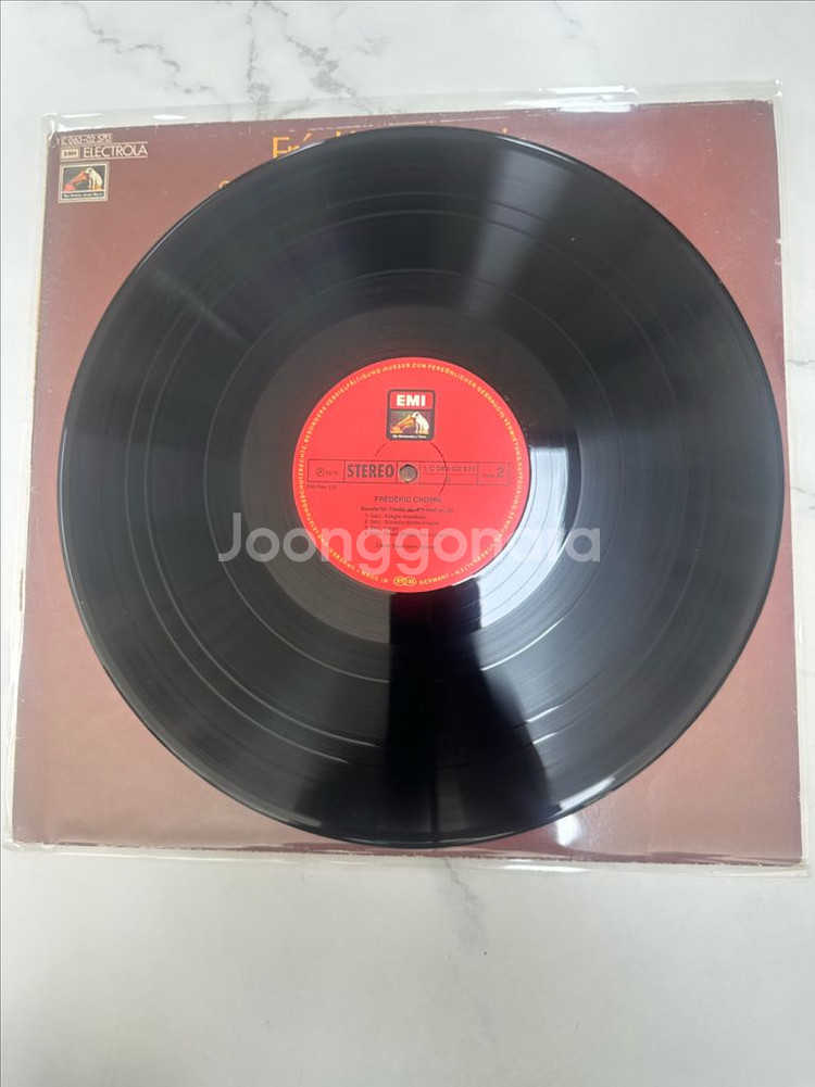 다니엘 바렌보임 쇼팽 피아노 소나타 2, 3번 LP--5