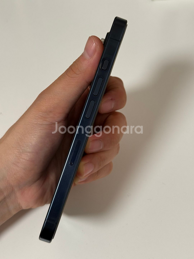 아이폰 15 Pro 256 블루티타늄 자급제 s급 풀박--4