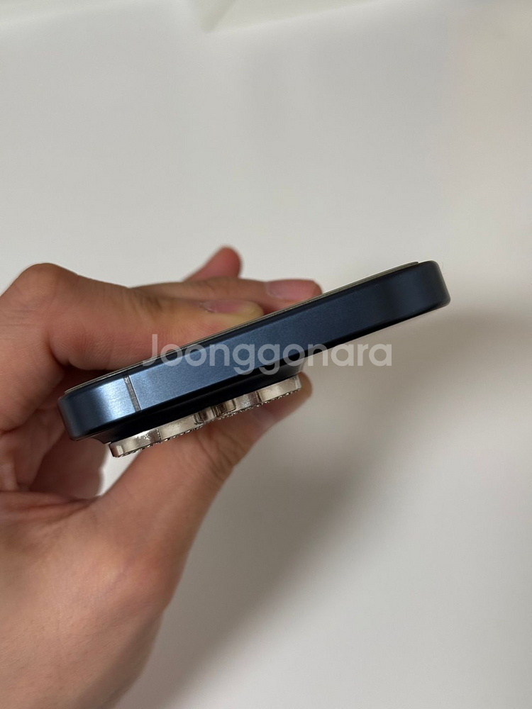 아이폰 15 Pro 256 블루티타늄 자급제 s급 풀박--5