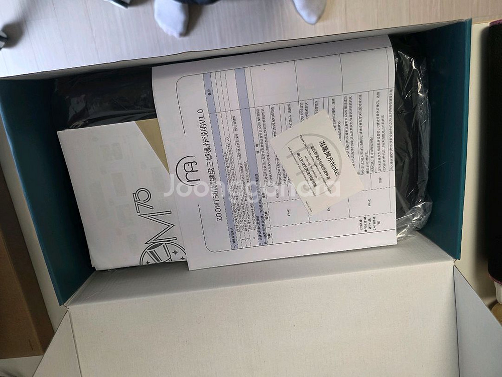 Zoom75 Meletrix 키보드 블러쉬 핑크--3