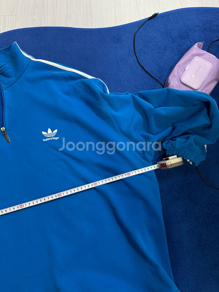 발렌시아가 아디다스 반집업 맨투맨--6