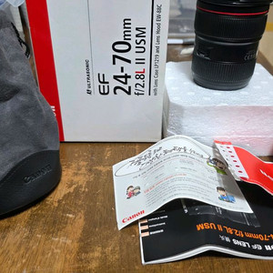 캐논 EF24-70 2.8L II 신계륵 팝니다.