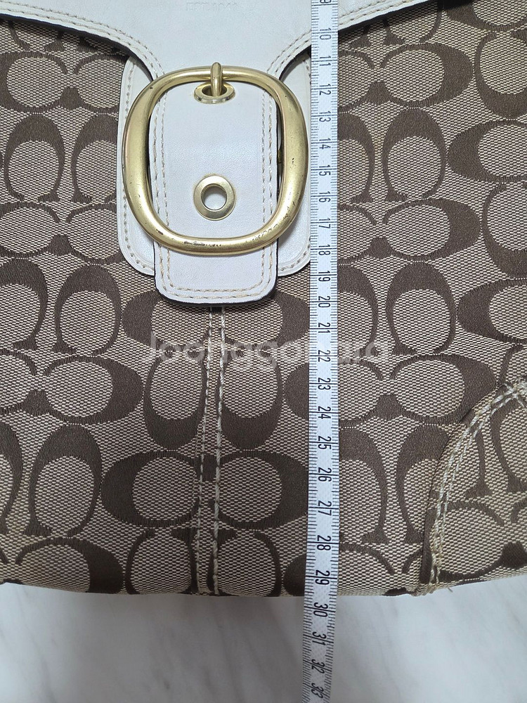 코치 시그니쳐 패브릭 크로스백--1