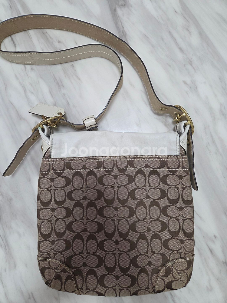 코치 시그니쳐 패브릭 크로스백--4