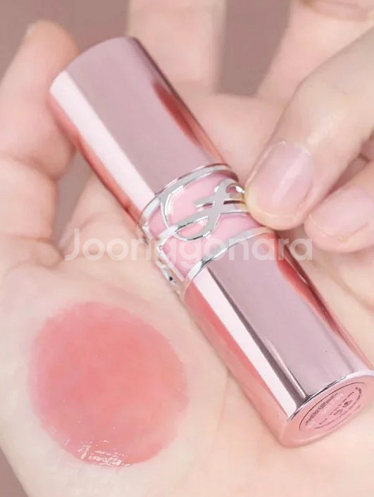 입생로랑 캔디 글로우 립밤 3B 로즈우드 블러쉬 립스틱--1