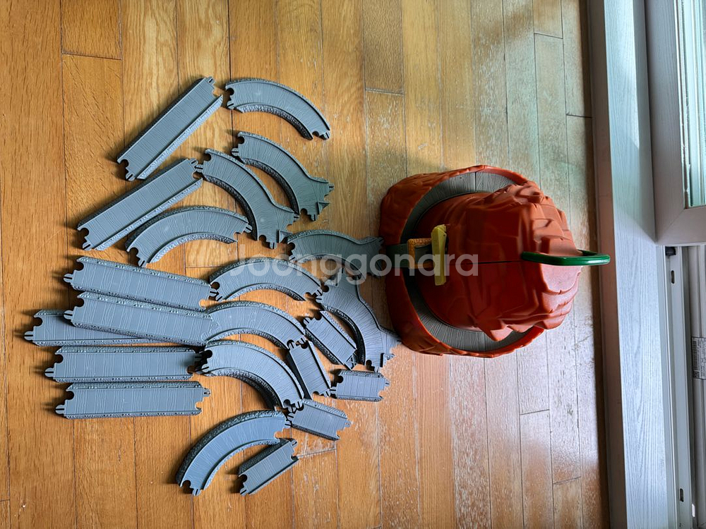 피셔프라이스 토마스와 친구들 휴대용 소도어 광산 세트--1