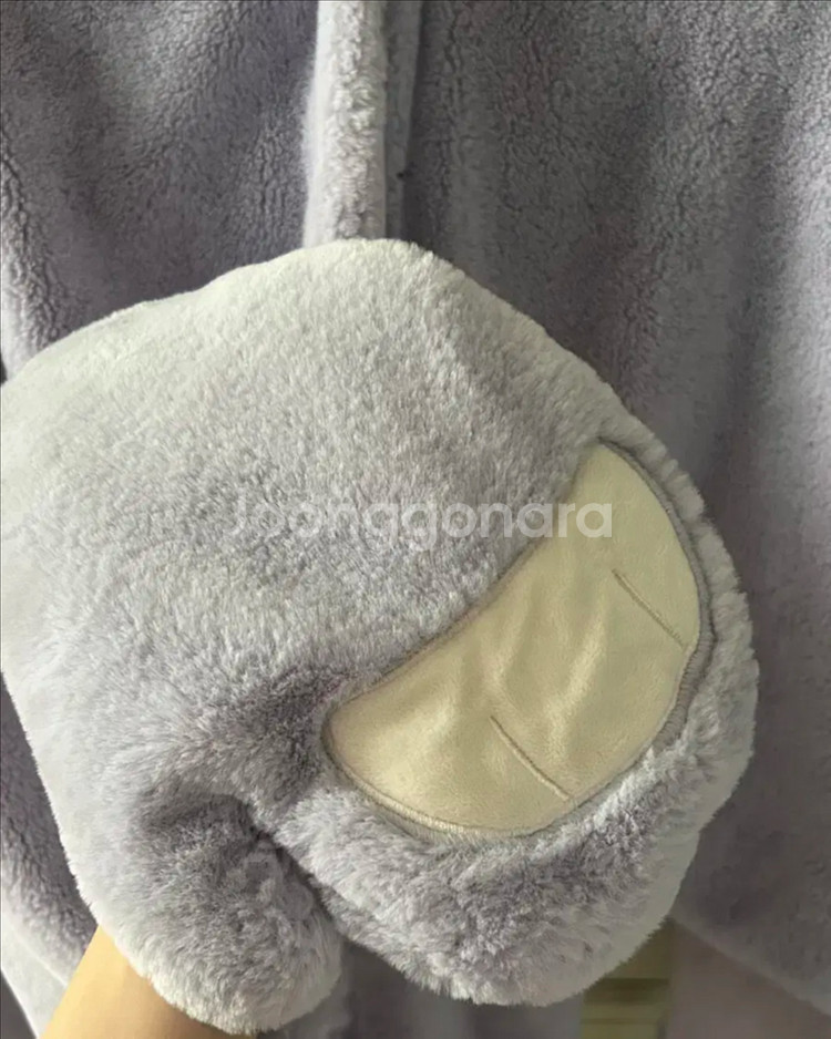 디즈니 상하이 디즈니 스켈라루 후드 담요 숄 망토 블랭--2