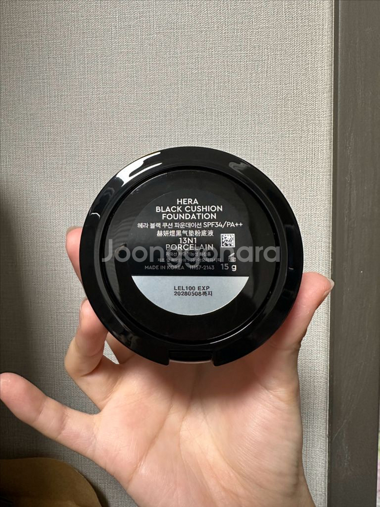 헤라 블랙쿠션 포슬린 13n1 본품 미개봉--2