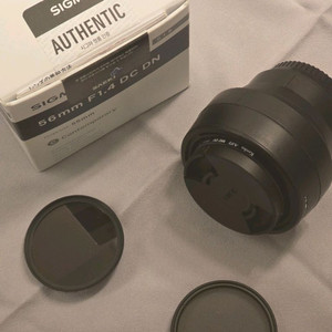 시그마 56mm F1.4 렌즈 x마운트