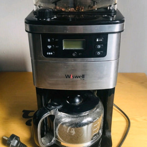 위즈웰 그라인드 앤 드립 WS4266C 자동 커피머신