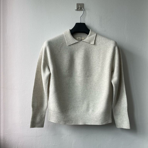 프리미엄 메리노울 홀가먼트 카라니트 오트밀 (S)