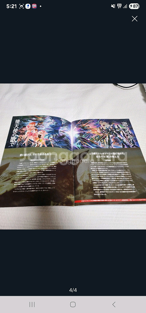 극장판 영화 마크로스 델타 프론티어 팜플렛 (원서)--3